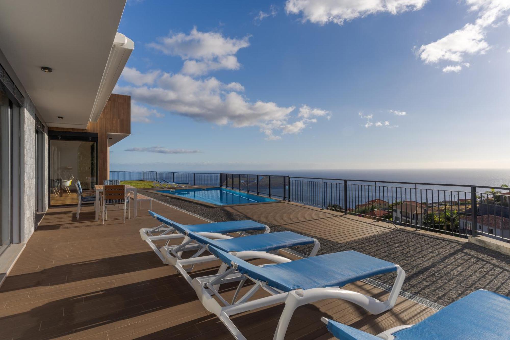 Casa Mozart II Villa Estreito Da Calheta Bagian luar foto